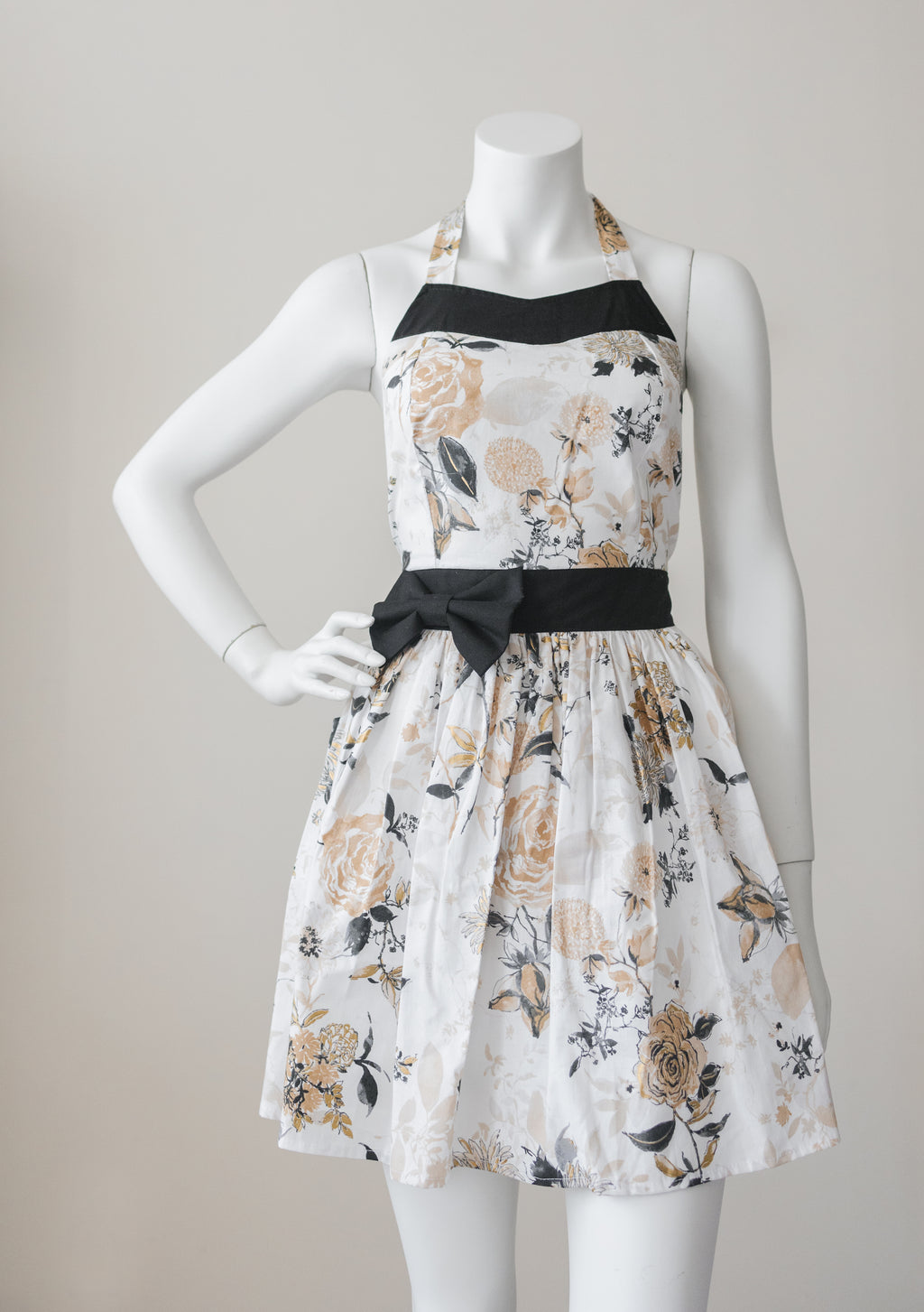 Party girl black floral